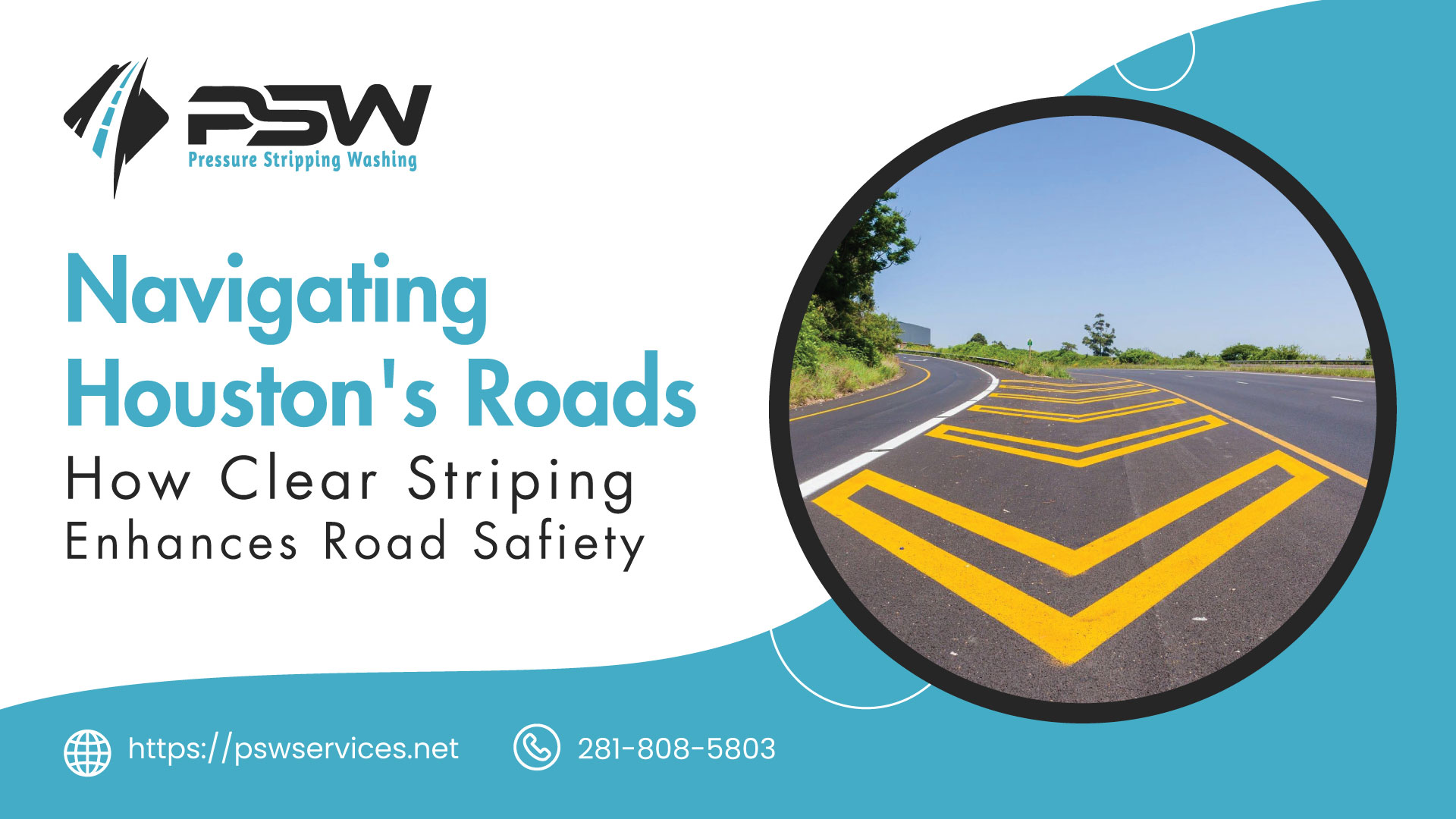 Navigating Houston's Roads How Clear Striping Enhances Road Safety